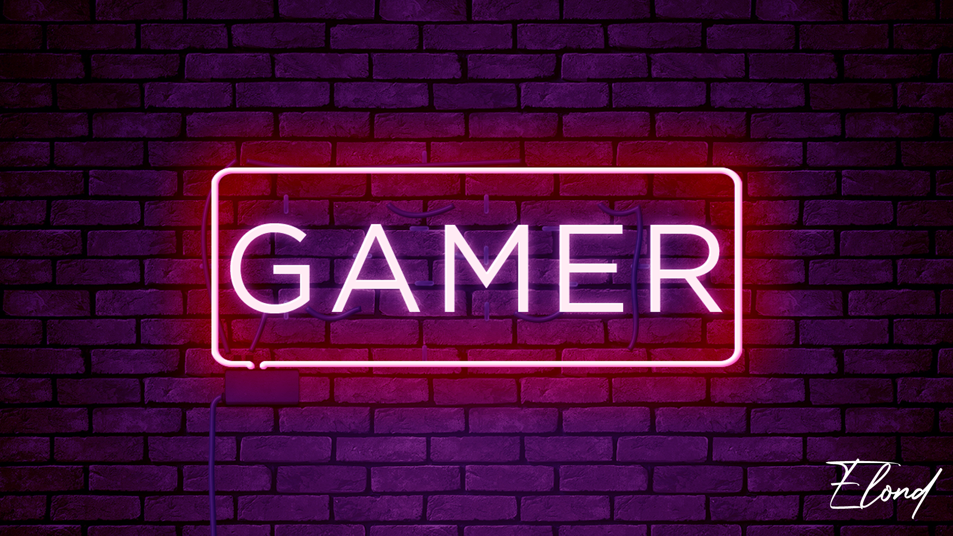 Neon Gamer Wallpaper (HD)